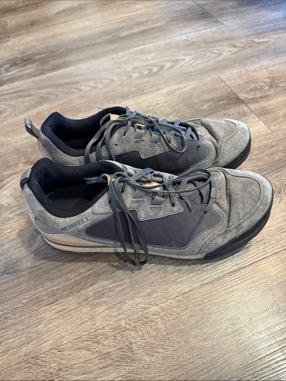 Merrell Men's Burnt Rock Travel Suede Hiking Shoe 10.5